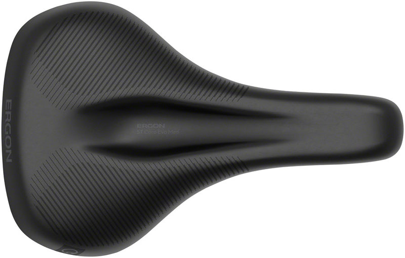 Load image into Gallery viewer, Ergon ST Core Evo Men&#39;s Saddle - Black/Gray 181mm Width Synthetic Mens
