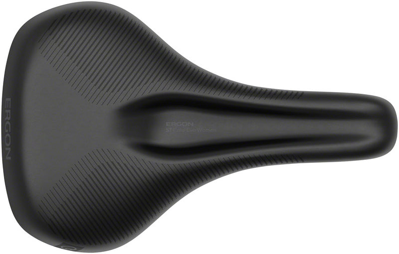 Load image into Gallery viewer, Ergon ST Core Evo Women&#39;s Saddle - Black/Gray 182mm Width Synthetic Mens
