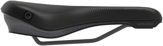 Ergon ST Core Evo Women's Saddle - Black/Gray 172mm Width Synthetic Mens