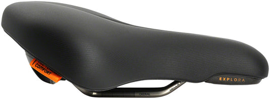 Selle Royal Royal Explora Saddle - Black, Relaxed