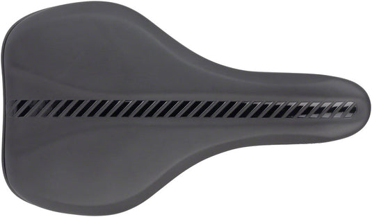 MSW Youth Saddle - Memory Foam, Steel, Black