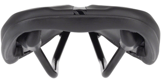 MSW Youth Saddle - Memory Foam, Steel, Black