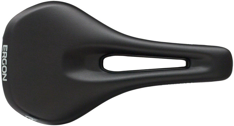 Load image into Gallery viewer, Ergon SM Saddle - Black Chromoly Rails Flat, Comfortably Padded Sit Zone
