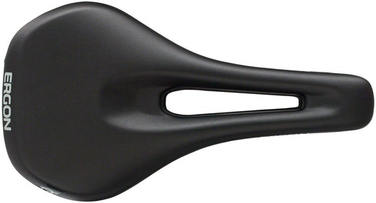 Ergon SM Saddle - Black Chromoly Rails Flat, Comfortably Padded Sit Zone