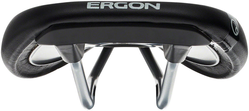 Load image into Gallery viewer, Ergon SM Saddle - Black Chromoly Rails Flat, Comfortably Padded Sit Zone
