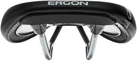 Ergon SM Saddle - Black Chromoly Rails Flat, Comfortably Padded Sit Zone