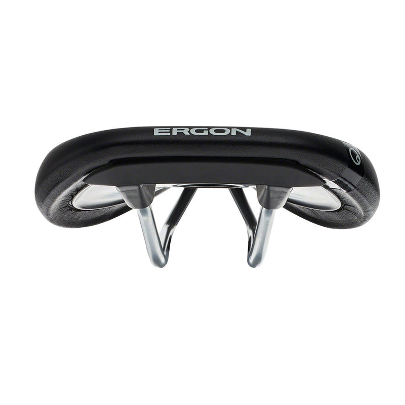 Load image into Gallery viewer, Ergon SM Saddle - Black Chromoly Rails Flat, Comfortably Padded Sit Zone
