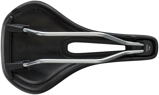 Ergon SM Saddle - Black Chromoly Rails Flat, Comfortably Padded Sit Zone