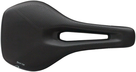 Ergon SR Sport Gel Saddle - Black Sit-Bone Width 9-12cm Microfiber Cover