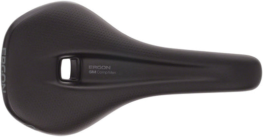 Ergon SM Comp Saddle - Black Sit-Bone Width 12-16cm Synthetic Material