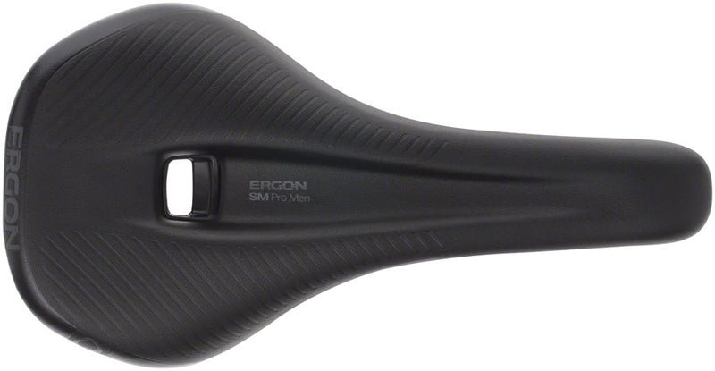 Load image into Gallery viewer, Ergon SM Pro Saddle - Black TiNox Rails Includes Topeak QuickClick Adaptor
