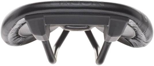 Ergon SM Pro Saddle - Black TiNox Rails Includes Topeak QuickClick Adaptor