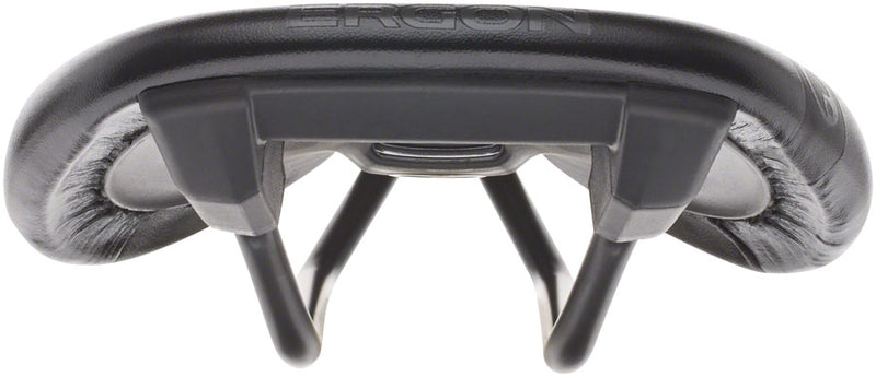 Load image into Gallery viewer, Ergon SM Pro Saddle - Black Ti Rails Includes Topeak QuickClick Adaptor
