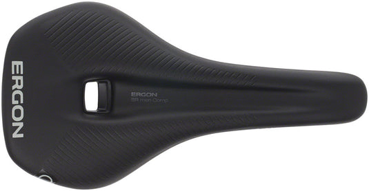 Ergon SR Comp Saddle - Black Sit-Bone Width 12-16cm Synthetic Material