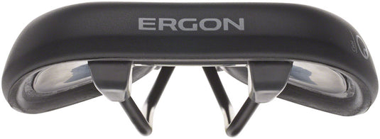 Ergon ST Gel Saddle - Black Sit-Bone Width 12-16cm Synthetic Material