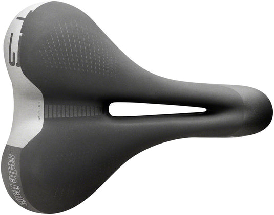 Selle Italia T 3 Flow Saddle - Black 210mm Width Chromoly Rails Unisex