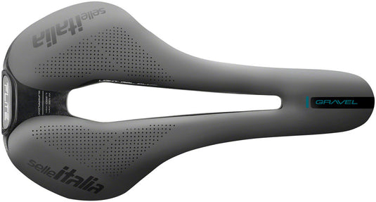 Selle Italia Flite Boost Gravel Saddle - Black 135mm Width Titanium Rails