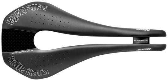 Selle Italia Novus Endurance TM Superflow Saddle Manganese Black S3