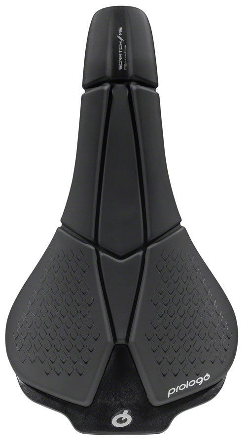 Prologo Scratch M5 Saddle - Black 140mm Width Ti-rox Rails Synthetic