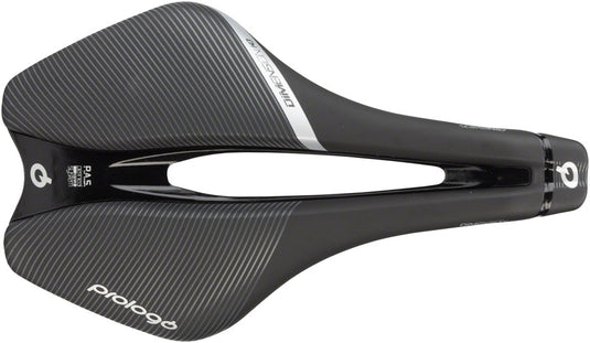 Prologo Dimension Saddle - Black 143mm Width Ti-rox Rails Synthetic