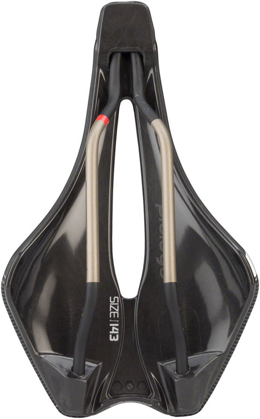 Prologo Dimension Saddle - Black 143mm Width Ti-rox Rails Synthetic