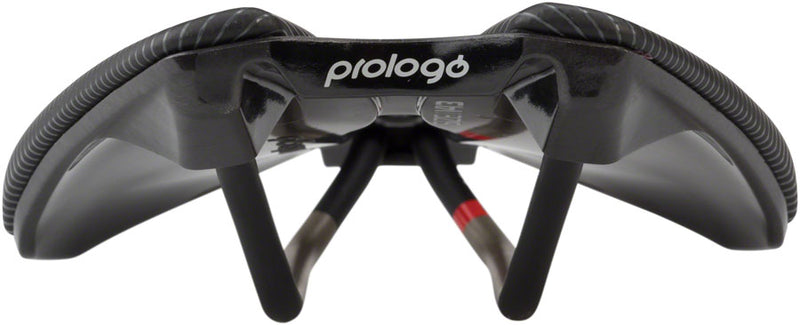 Load image into Gallery viewer, Prologo Dimension Saddle - Black 143mm Width Ti-rox Rails Synthetic
