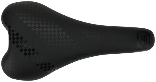 Smanie DH Series Saddle - Chromoly, Microfiber Black, 133