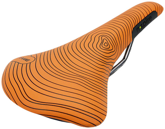 Smanie N.Spire Saddle - Chromoly, Microfiber Orange, 136