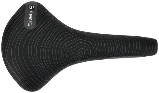 Smanie N.Spire Saddle - Chromoly, Microfiber Black, 156