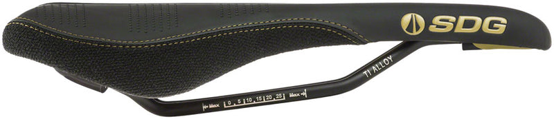 Load image into Gallery viewer, SDG Radar Saddle - Black 138mm Width Titanium Alloy Rails Unisex
