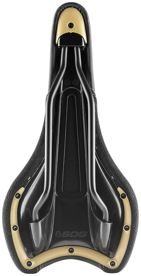 Load image into Gallery viewer, SDG Radar Saddle - Black 138mm Width Titanium Alloy Rails Unisex
