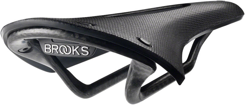 Load image into Gallery viewer, Brooks C13 Carved Saddle - Black 145mm Width Natural Feel &amp; Flexibility
