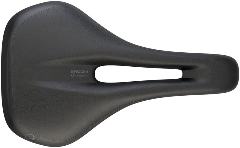 Load image into Gallery viewer, Ergon SF Saddle - Steel, Black, Women&#39;s, Small/Medium
