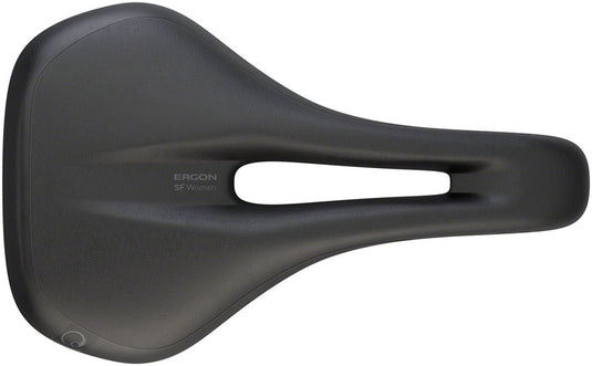 Ergon SF Saddle - Steel, Black, Women's, Small/Medium