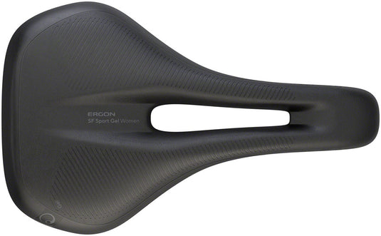 Ergon SF Sport Gel Saddle - Chromoly, Black, Women's, Small/Medium