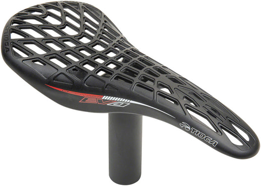 Tioga D-Spyder Evo BMX Seat - Pivotal, Black