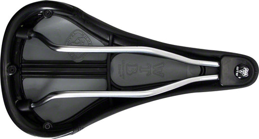 WTB Speed Comp Saddle - Steel, Black Shock Absorbing, Synthetic Cover