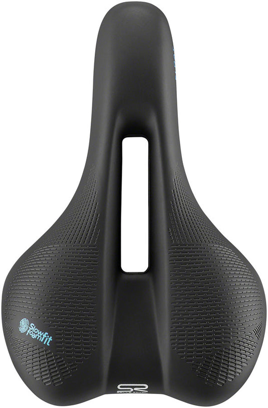 Selle Royal Float Saddle - Steel, Black, Moderate