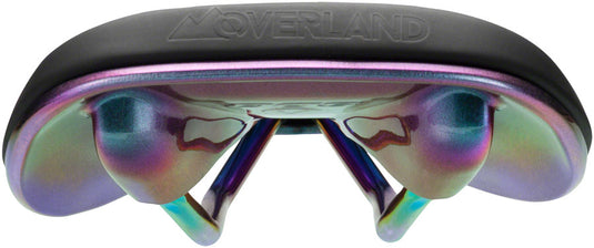 SDG Bel-Air V3 Overland Saddle - PVD Coated Lux-Alloy, Black/Oil-Slick, Limited Edition Fuel