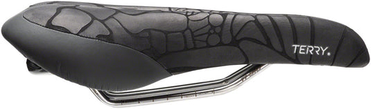 Terry Butterfly Ti Saddle - Black 155mm Width Titanium Rails Women