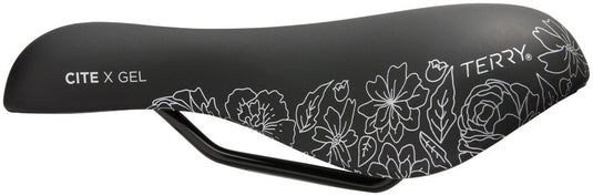 Terry Cite X Gel Saddle - Black 173mm Width Chromoly Rails Womens