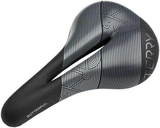 Terry Butterfly LTD Saddle - Black 155mm Width Manganese Rails Dura-tek