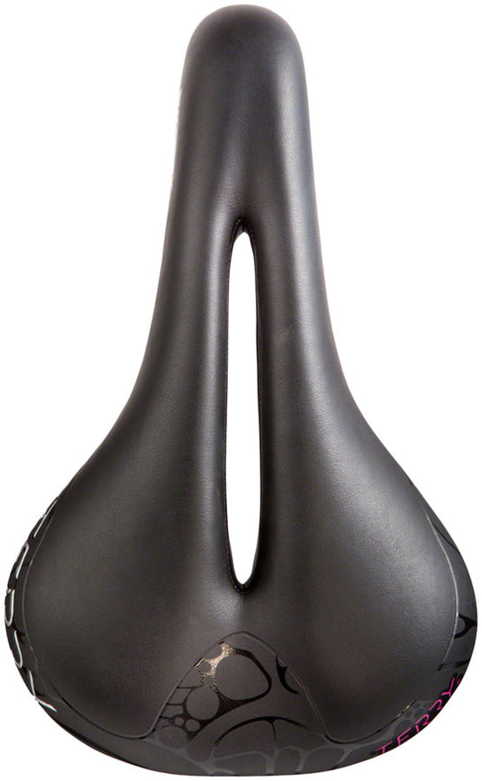 Terry Butterfly Chromoly Gel Saddle - Black 155mm Width Chromoly Rails