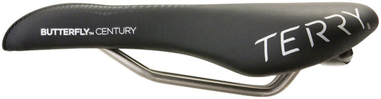 Terry Butterfly Century Saddle - Black 152mm Width Titanium Rails Womens