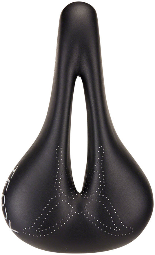 Terry Butterfly Ti Gel+ Saddle - Black 155mm Width Chromoly Rails Womens