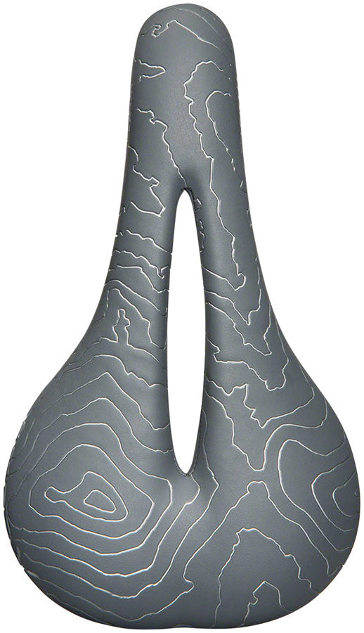 Load image into Gallery viewer, Terry Topo Saddle - Kingdom Gray 150mm Width Chromoly Rails Womens
