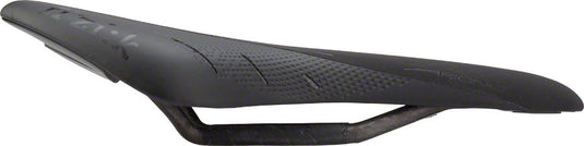 Fizik Arione R1 Saddle - Black 132mm Width Carbon Braided Rails Synthetic