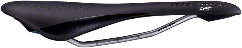 Load image into Gallery viewer, Ritchey Comp Streem Saddle - Black 132mm Width Steel Rails Unisex
