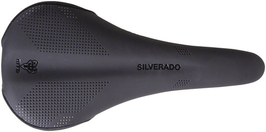 WTB Silverado Saddle - Black 280mm Width Carbon Rails Microfiber Cover