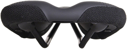 WTB Silverado Saddle - Black 280mm Width Titanium Rails Microfiber Cover